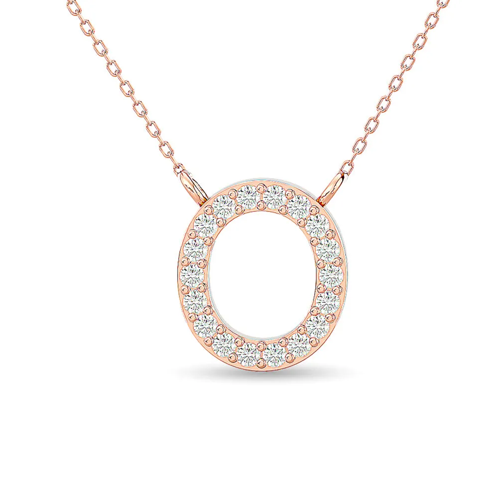 10KT WHITE GOLD 1/12CT TW DIAMOND PENDANT