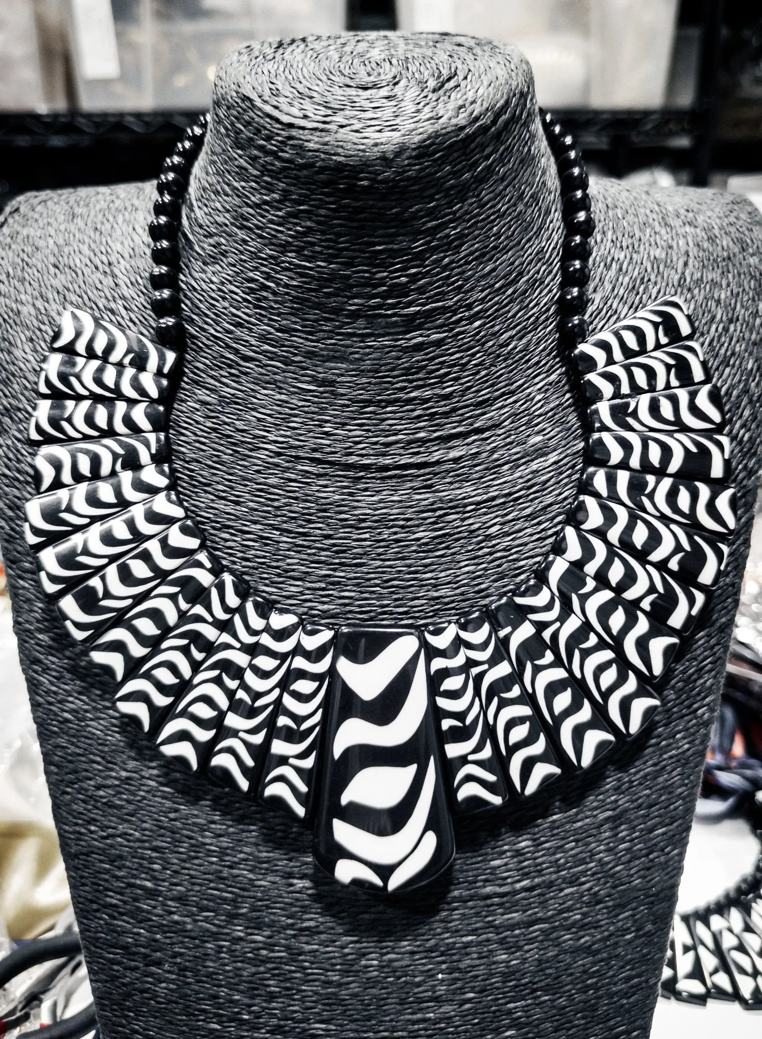 Acrylic statement Necklace