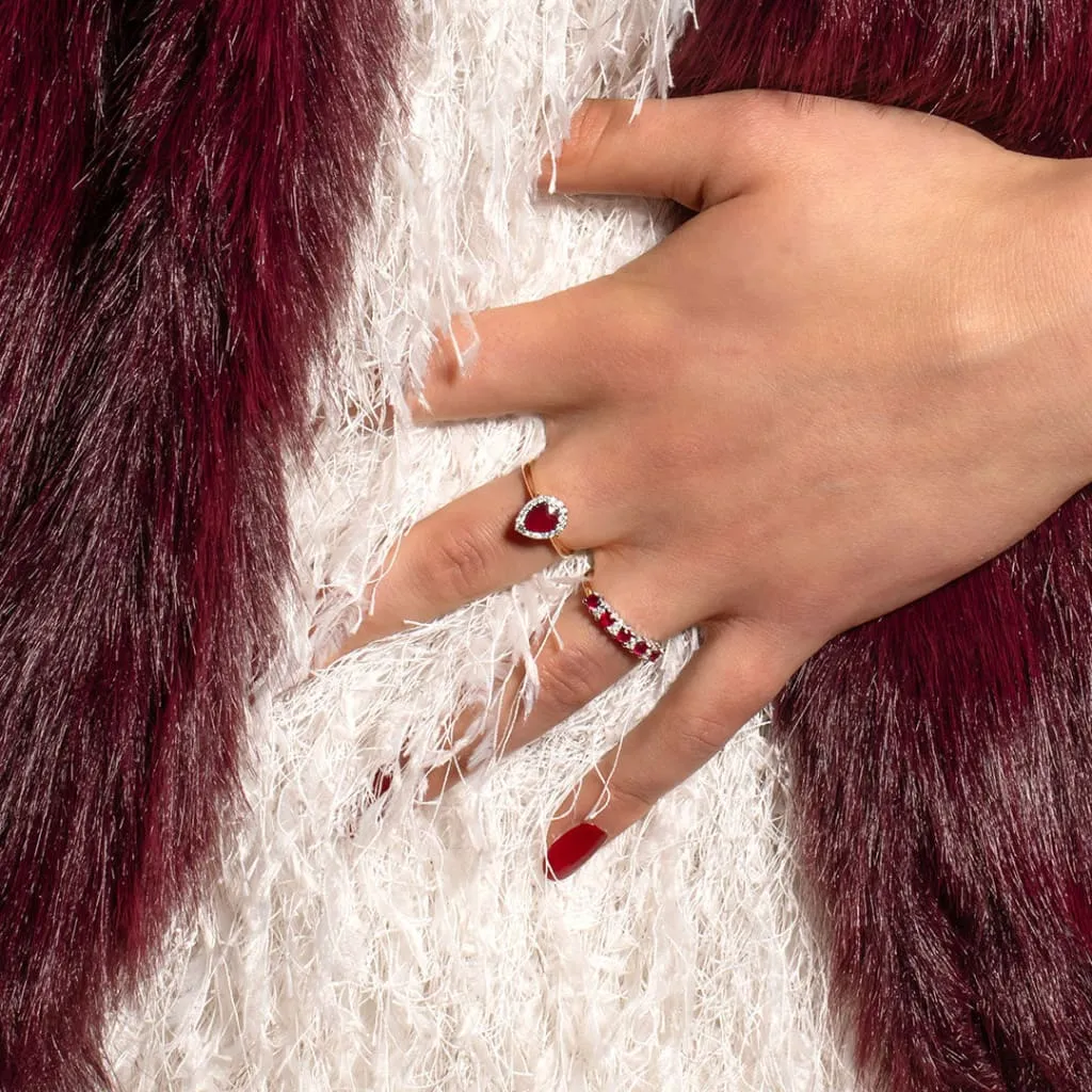 ALLURE | Ruby Diamond Ring