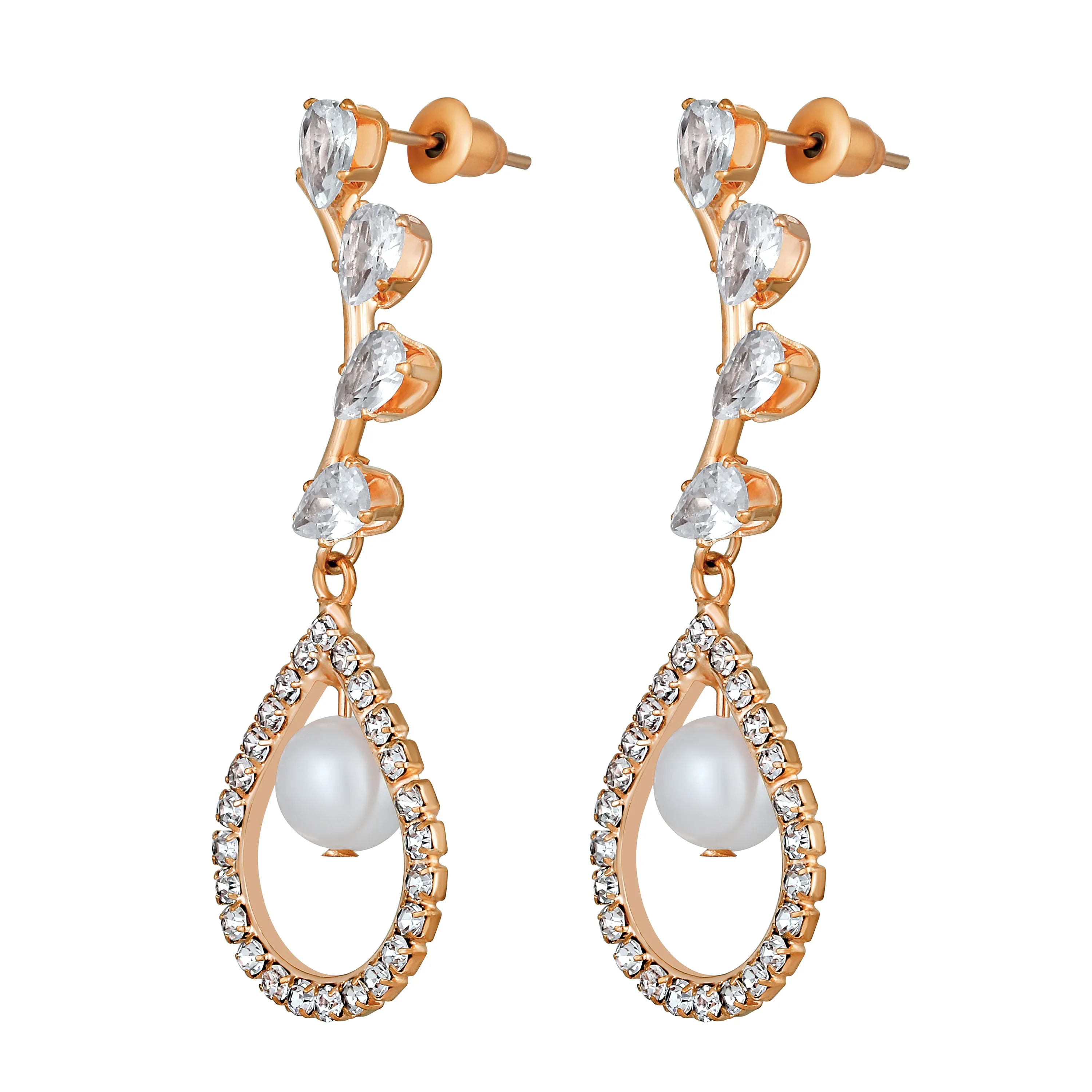 American Diamond Glamorous Party Wear Earrings