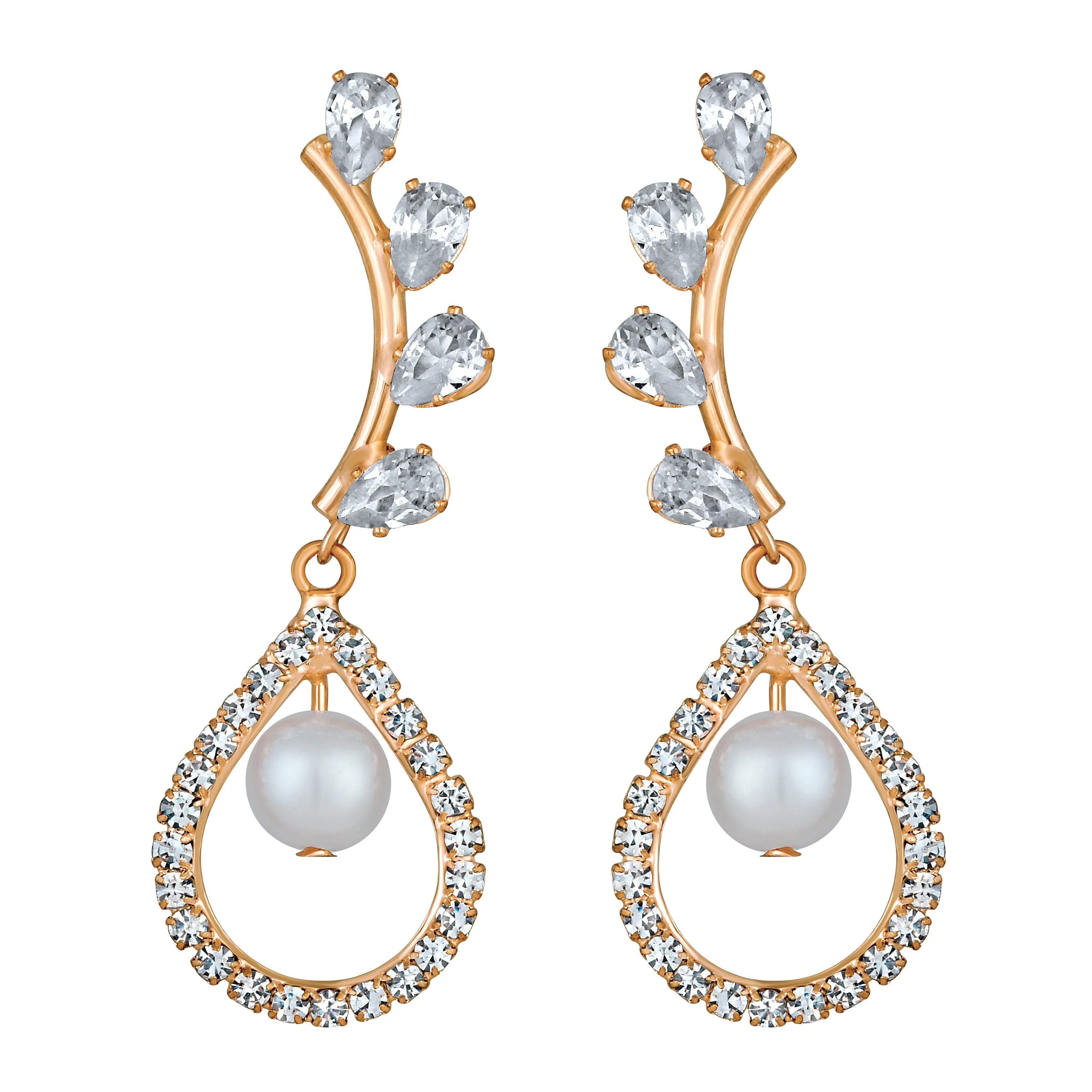American Diamond Glamorous Party Wear Earrings