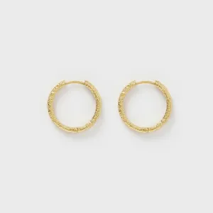 Arabella Gold Hoop Earrings