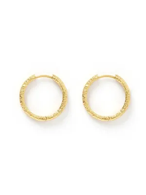 Arms of Eve Arabella Gold Hoop Earrings