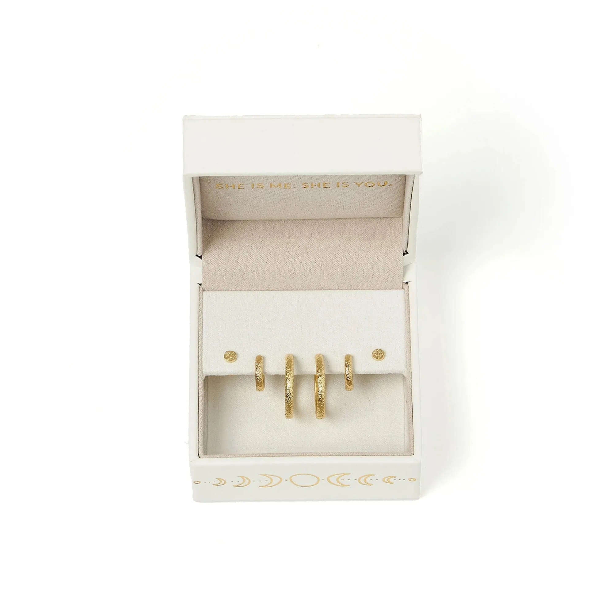 Arms Of Eve | Arabella Gold Hoop Earrings
