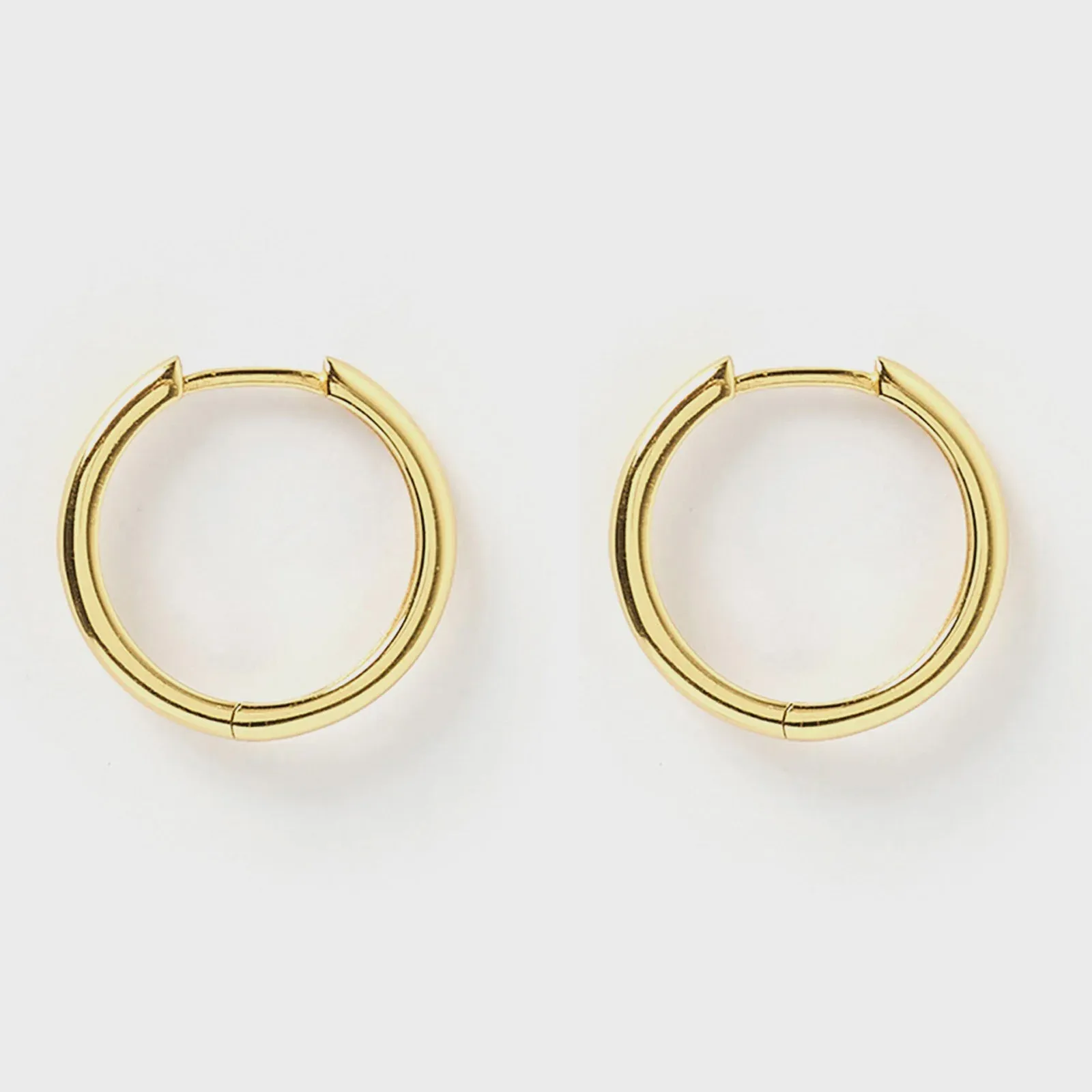 Arms Of Eve Scarlet Gold Hoop Earrings