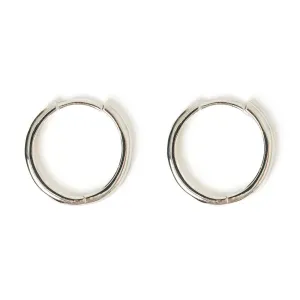 Arms of Eve Scarlet Silver Hoop Earrings