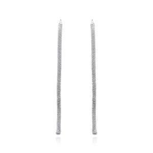 ASHER SILVER LARGE EARRINGS