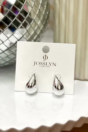 BF DEAL | Graceful Lightweight Teardrop Earrings, Silver