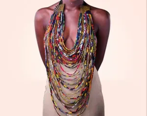 Bisa Drape Necklaces