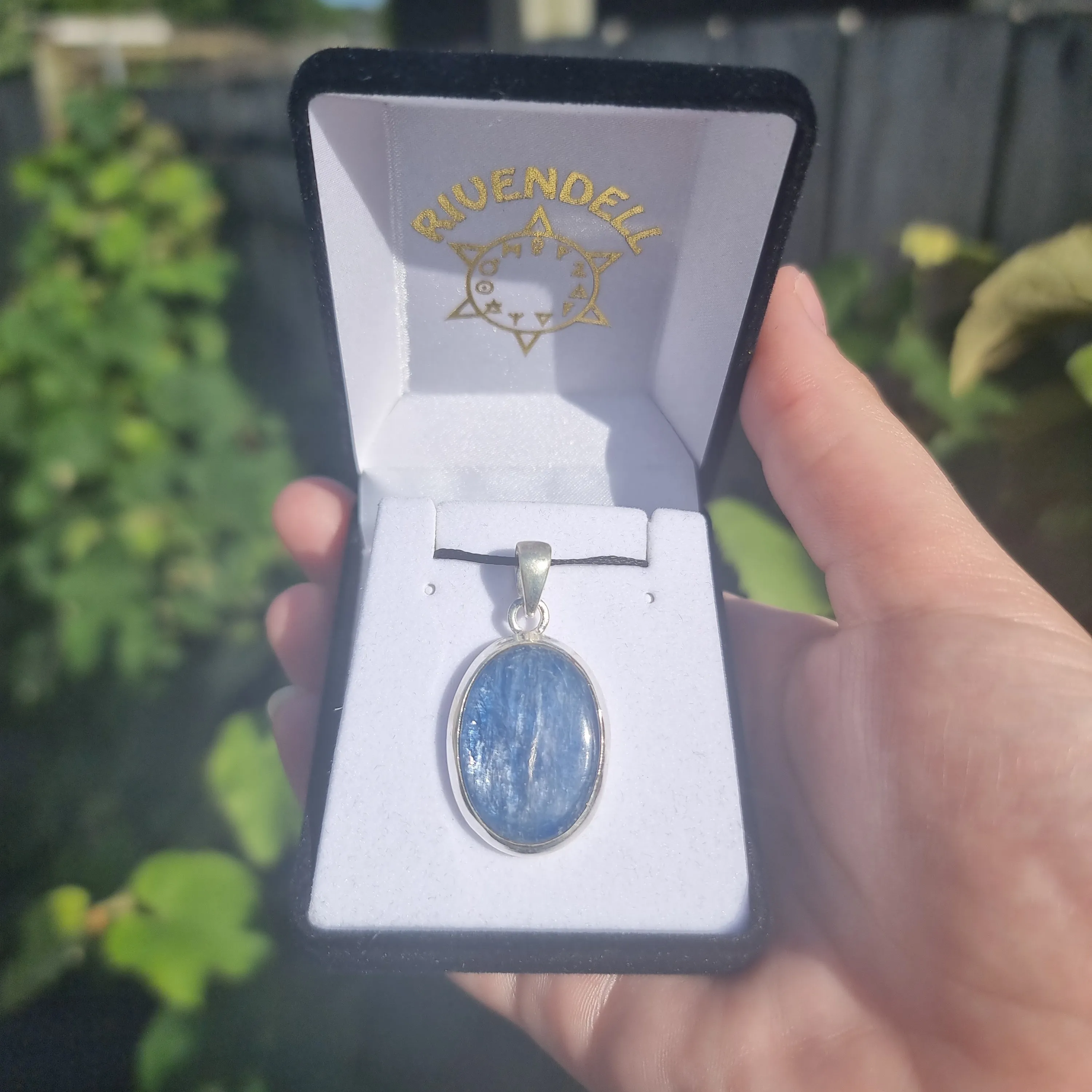 Blue Kyanite pendants