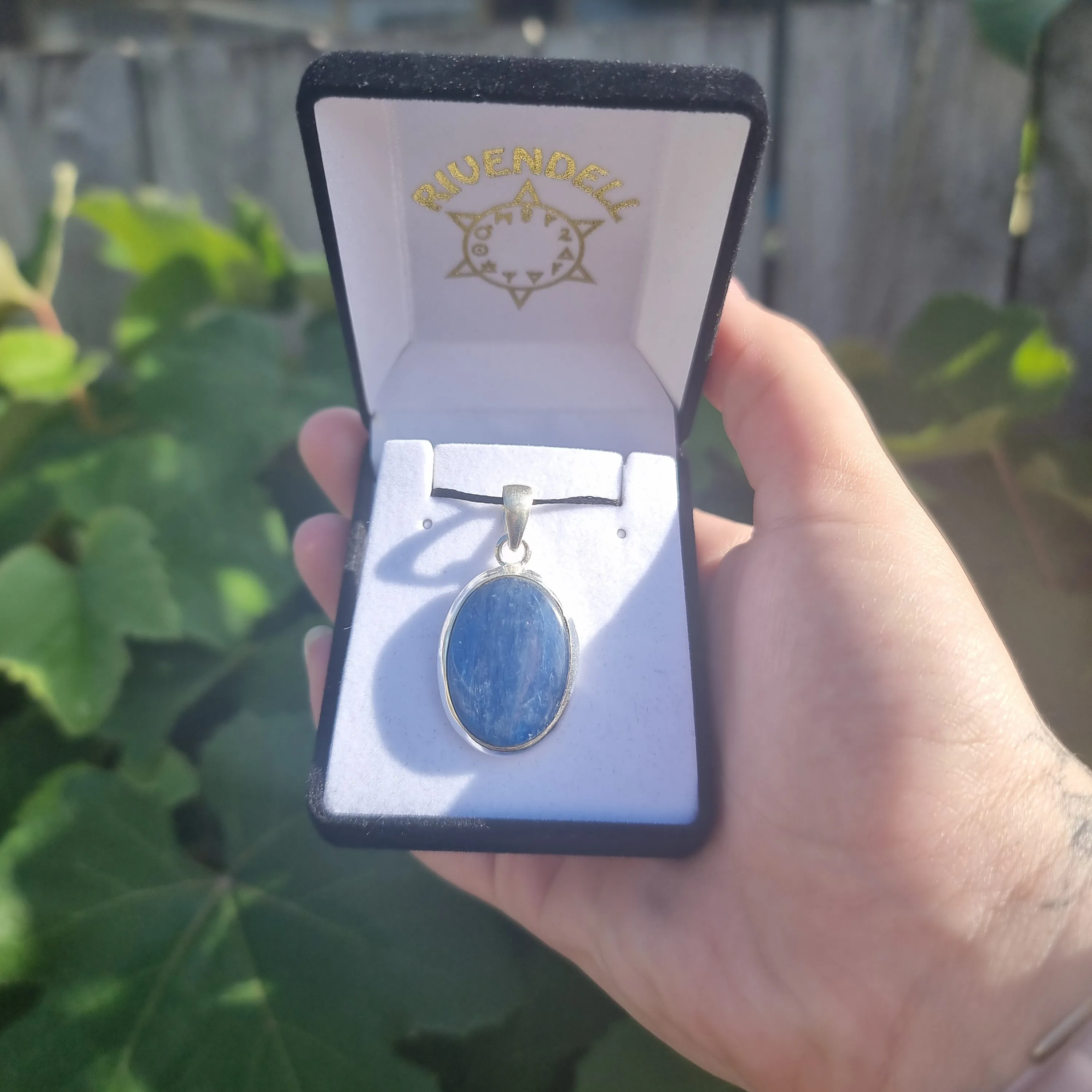 Blue Kyanite pendants