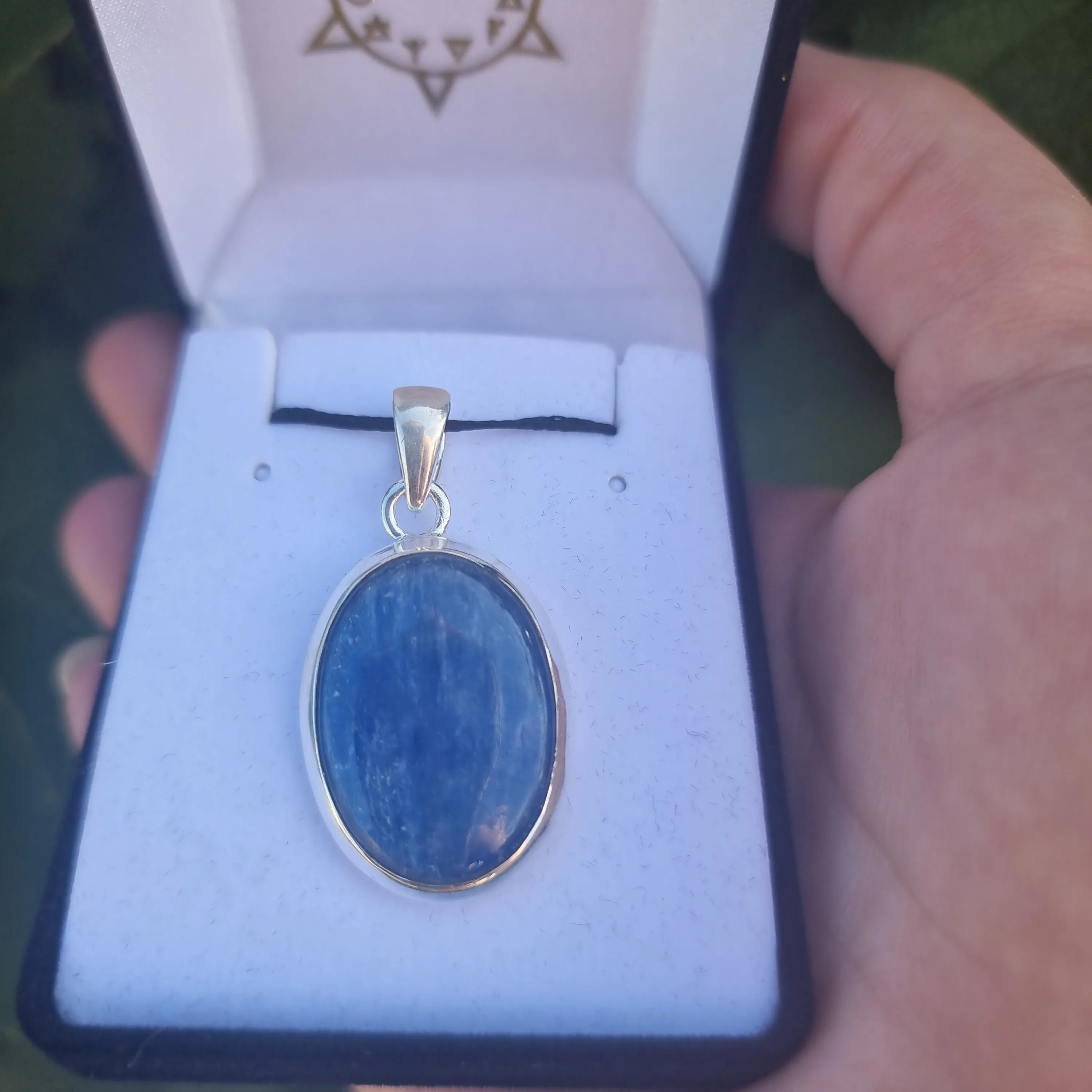 Blue Kyanite pendants