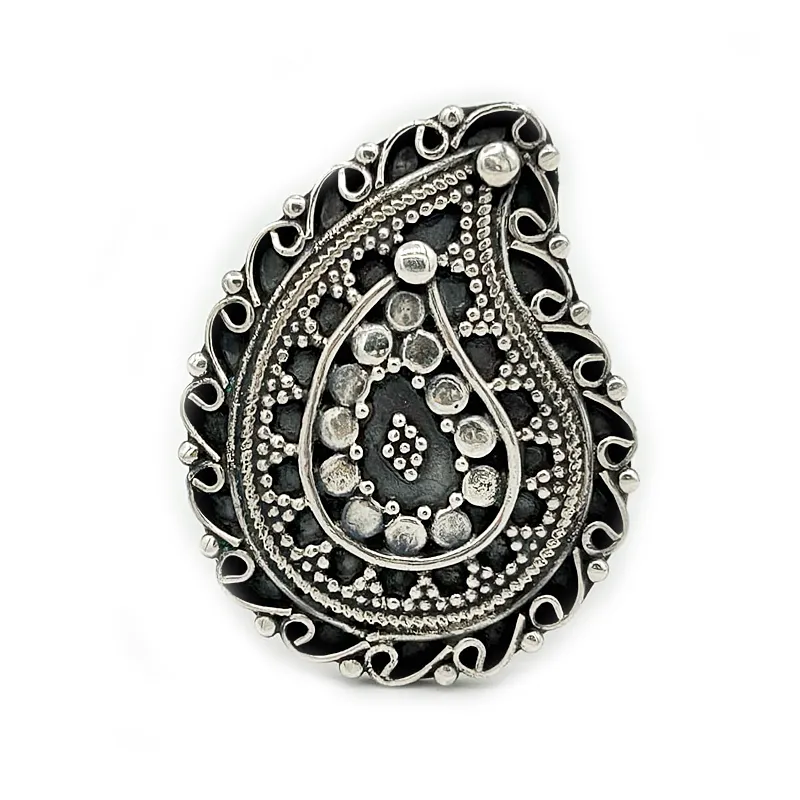 Boheme Swirl Sterling Silver Ring