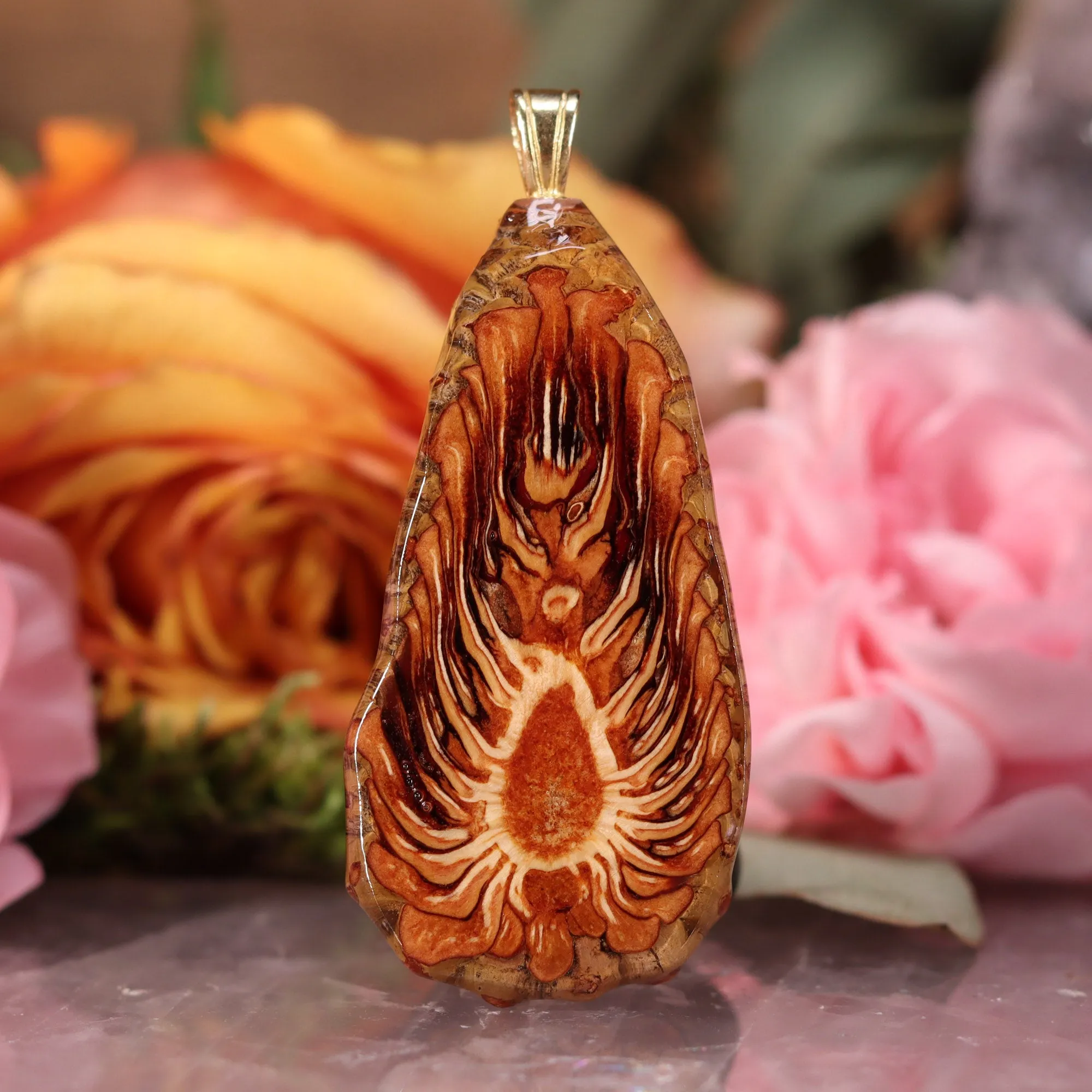 Botanical Fern Teardrop