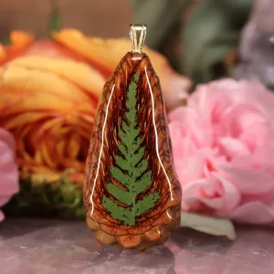 Botanical Fern Teardrop