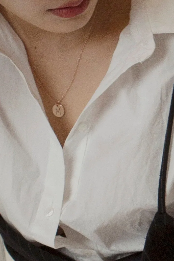 Bridesmaid Gift Personalized Bridesmaid Necklaces Initial Necklaces Monogram Jewelry