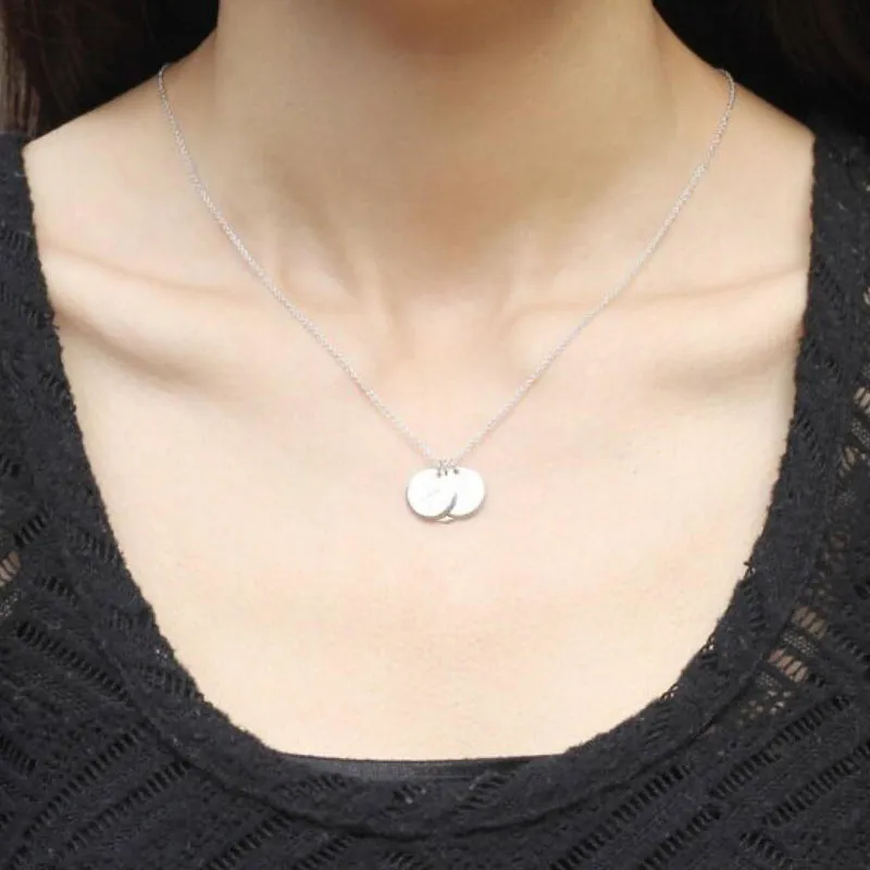 Bridesmaid Gift Personalized Bridesmaid Necklaces Initial Necklaces Monogram Jewelry