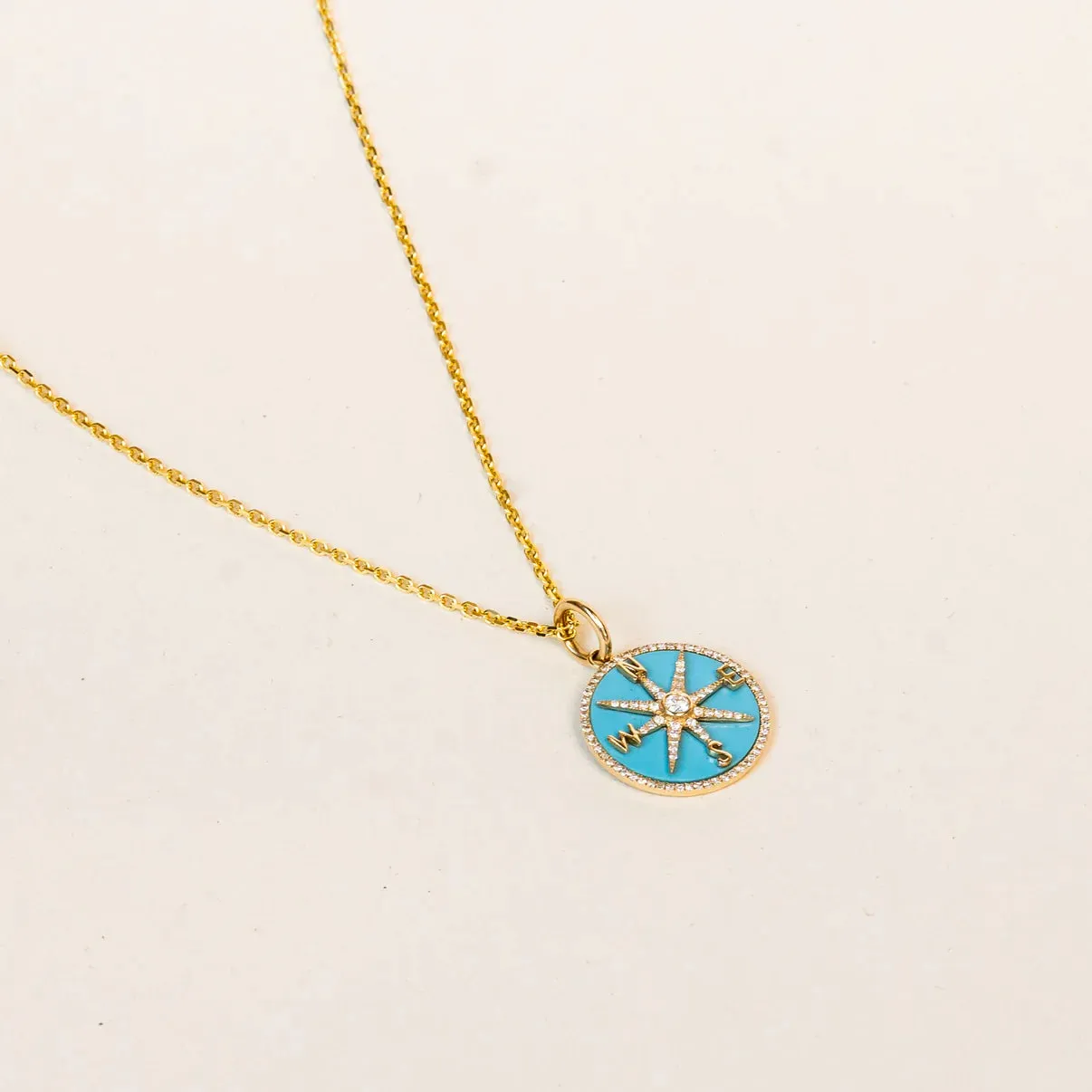 Catherine Compass Diamond Necklace