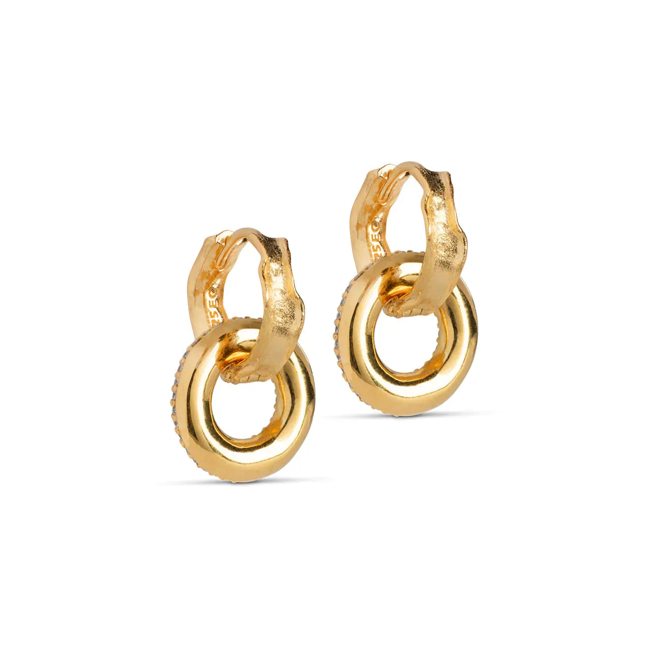 Celin Hoops - Clear