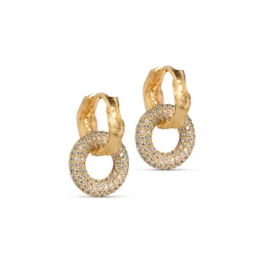 Celin Hoops - Clear