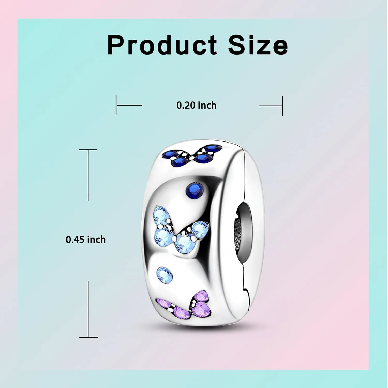 Charms for Bracelets & Necklace 925 Sterling Silver Charms Elephant Happy Birthday Charm Fit for Valentine's Day Mother's Day Jewelry Gift for Women