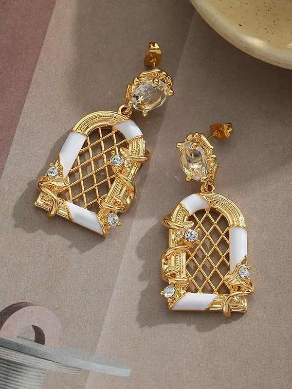 Chicmy-Original Stylish Geometric Hollow Earrings