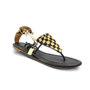 CICI BELLO BIKINI SANDAL - BLACK/SADDLE