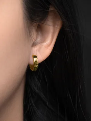 Classic Huggie Hoop Earrings