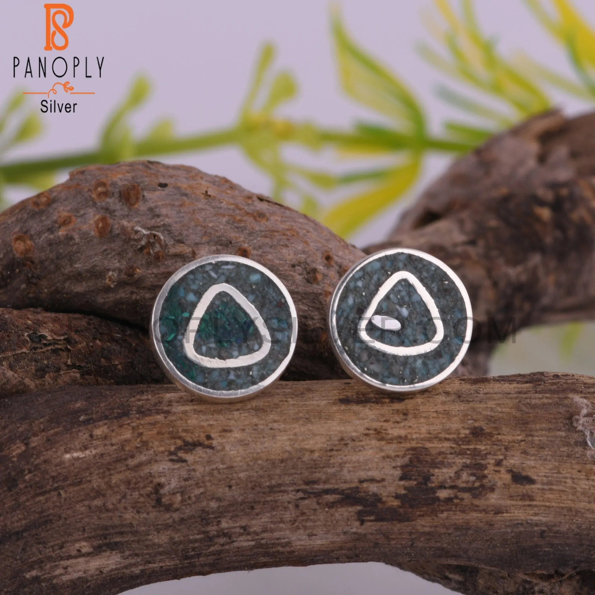 Cute Arizona Turquoise Stylish 925 Sterling Silver Earrings