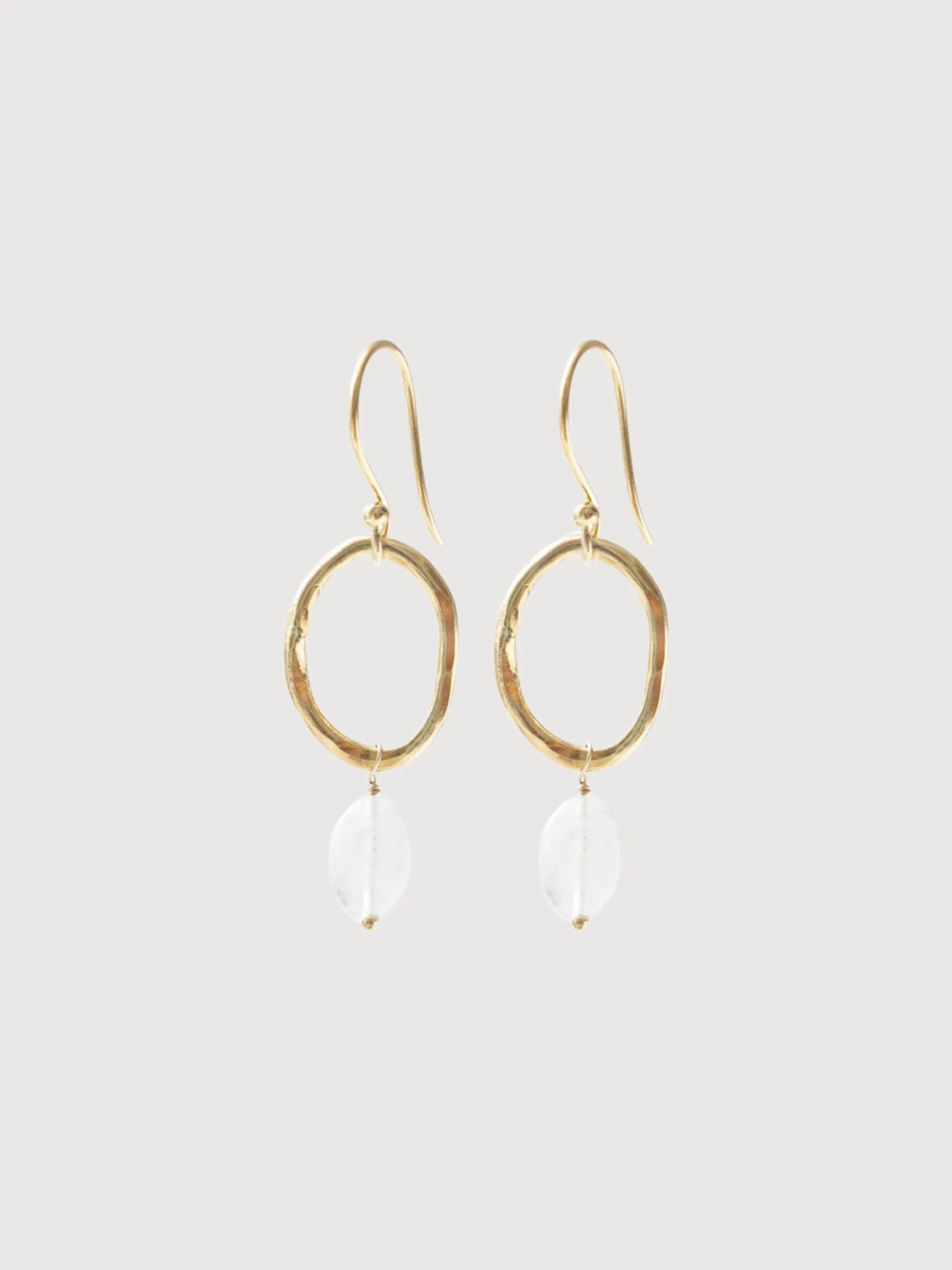 Earrings Graceful Moonstone | A Beautiful Story