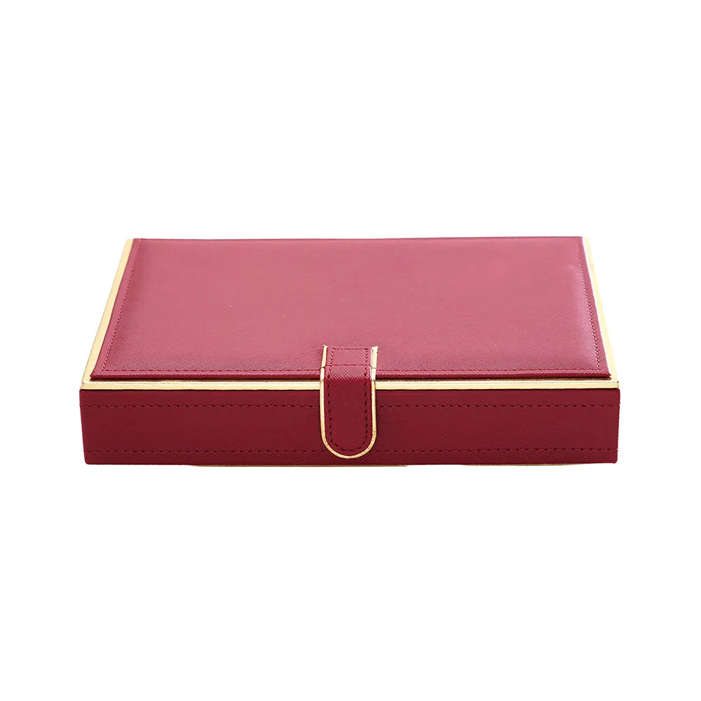 Elan Red Jewelry Box