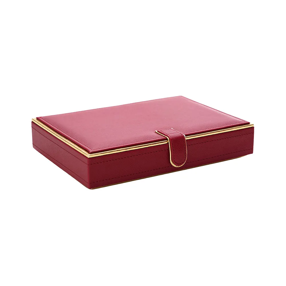 Elan Red Jewelry Box
