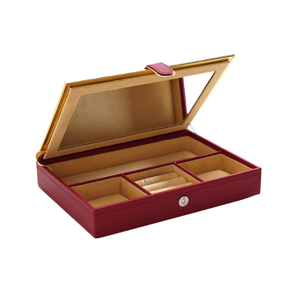 Elan Red Jewelry Box