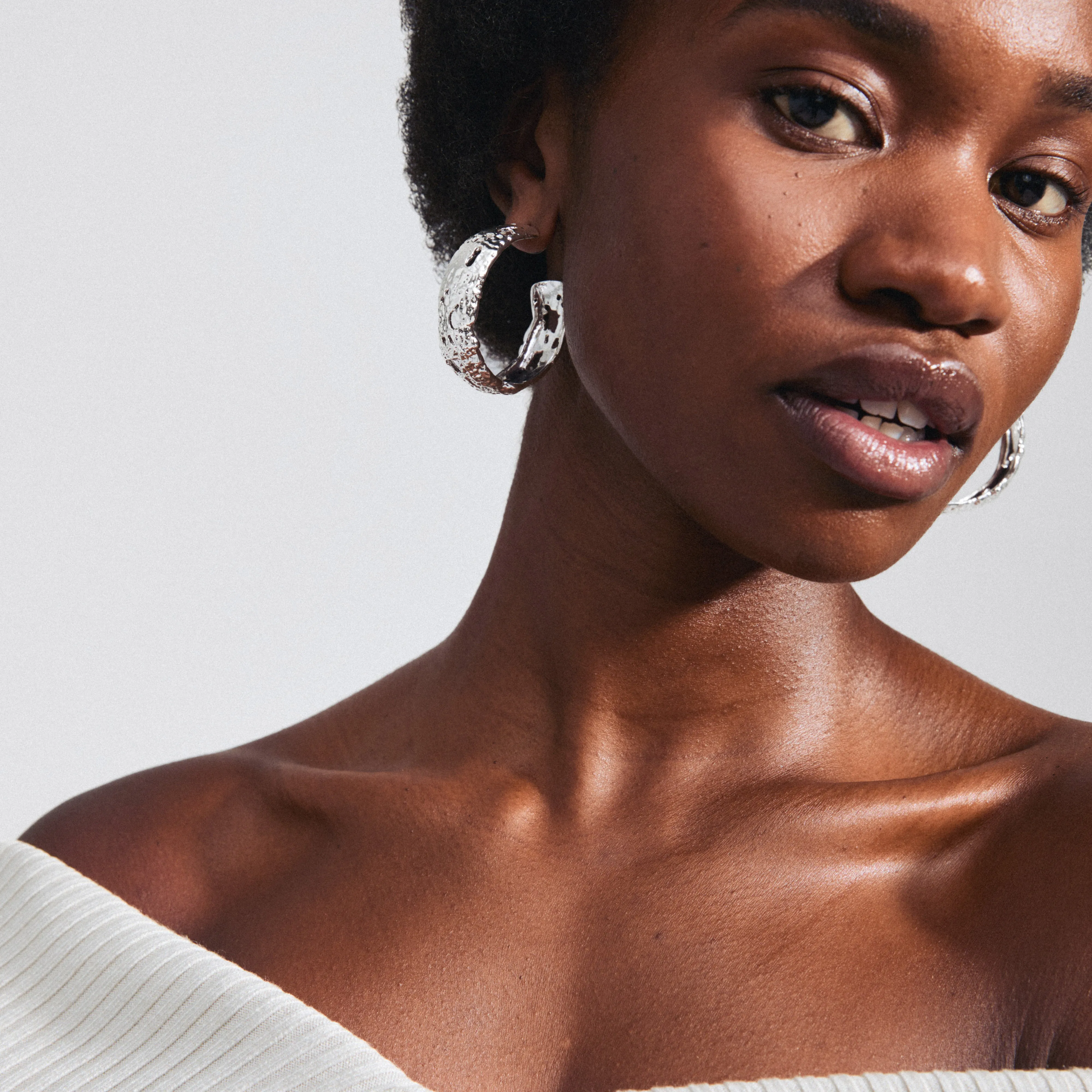 ELENI earrings silver-plated