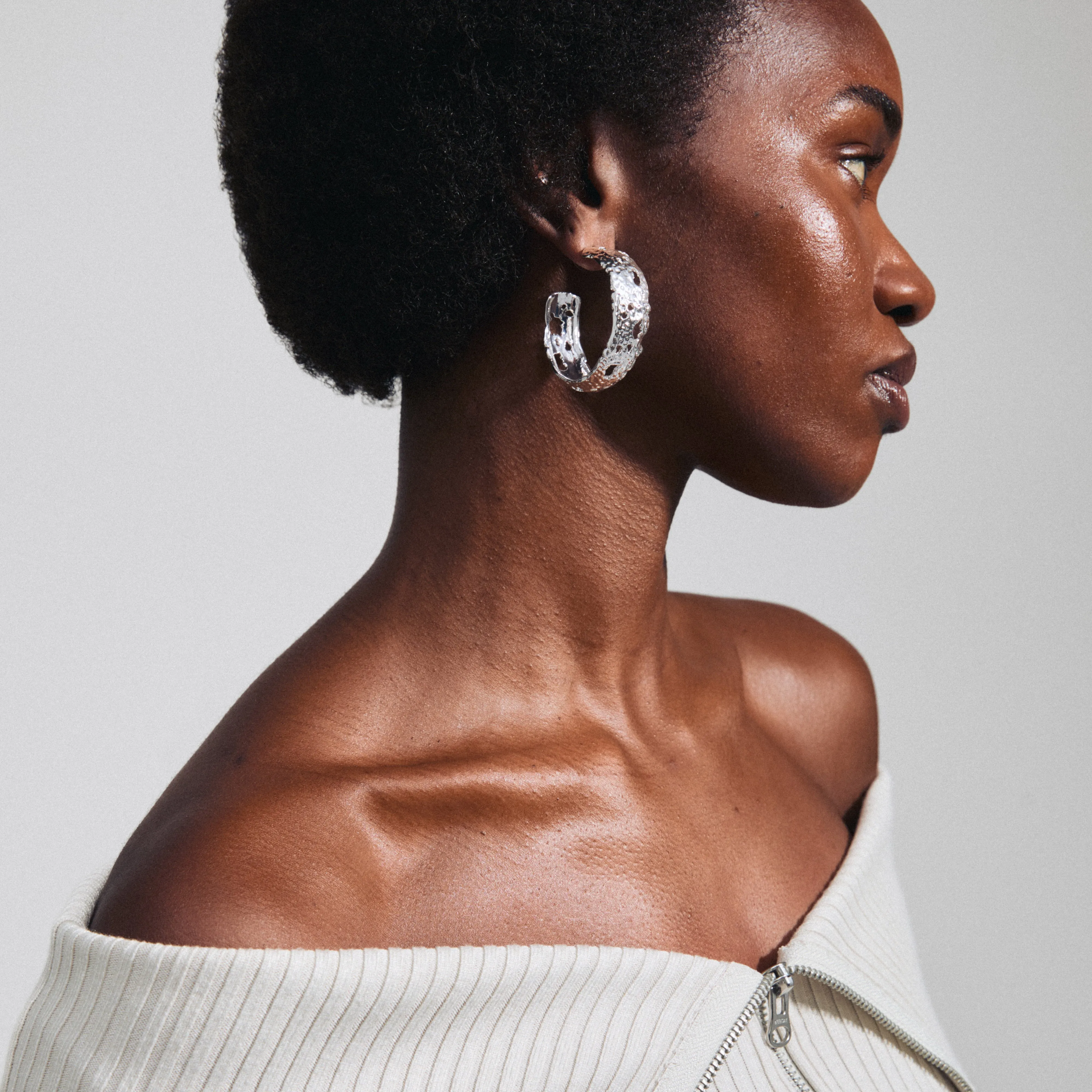 ELENI earrings silver-plated