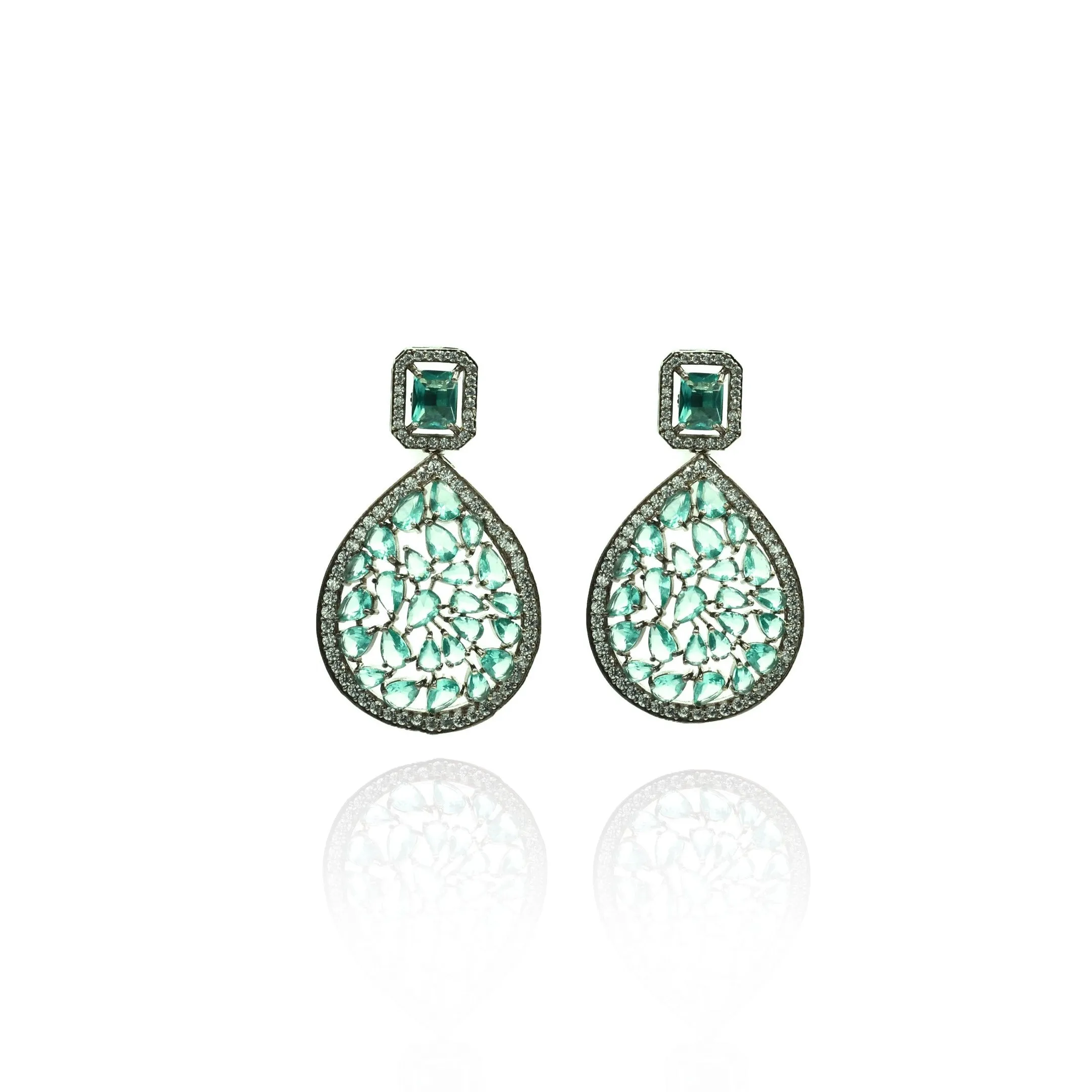 Eli Zirconia Earrings