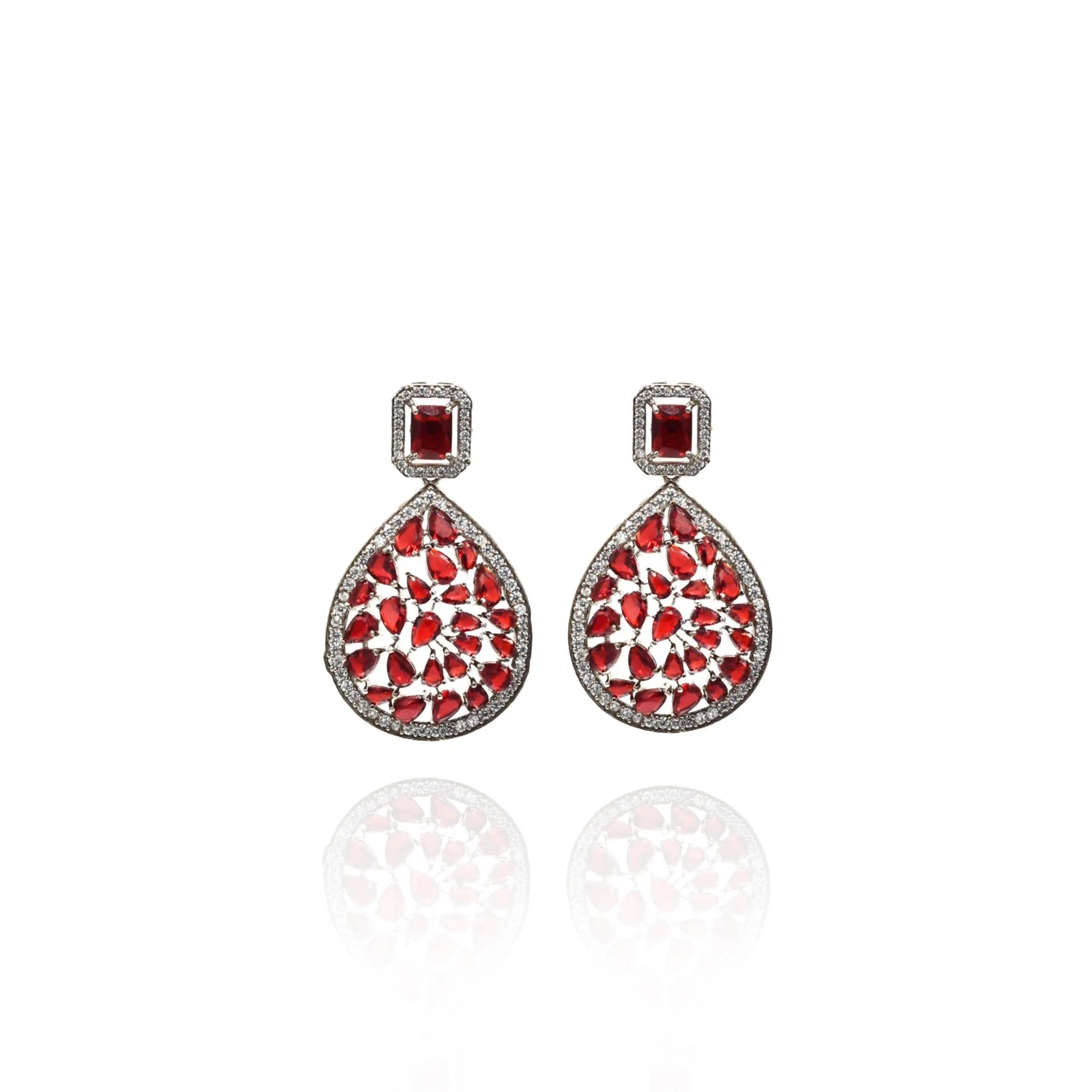 Eli Zirconia Earrings