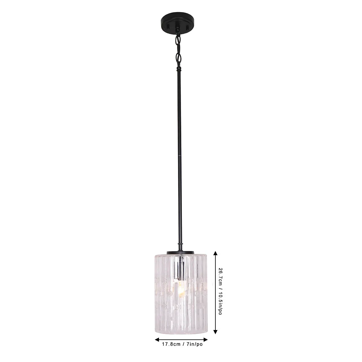 Encore Adjustable Round Pendant