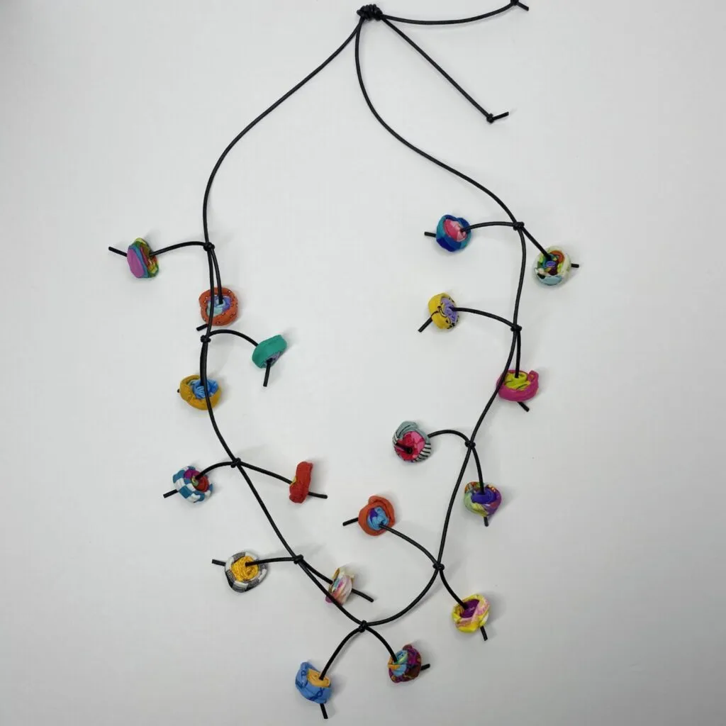 FICKLESTICKS Small Chandelier Necklace - BLACK AND WHITE (NOT MULTI)