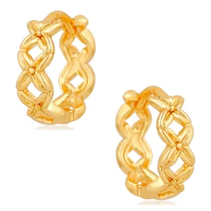 Floral Designer Bali Earrings