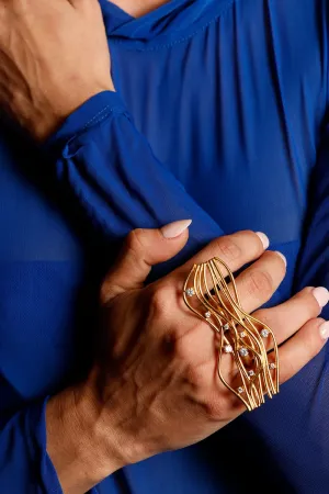 Flow Two Finger Ring