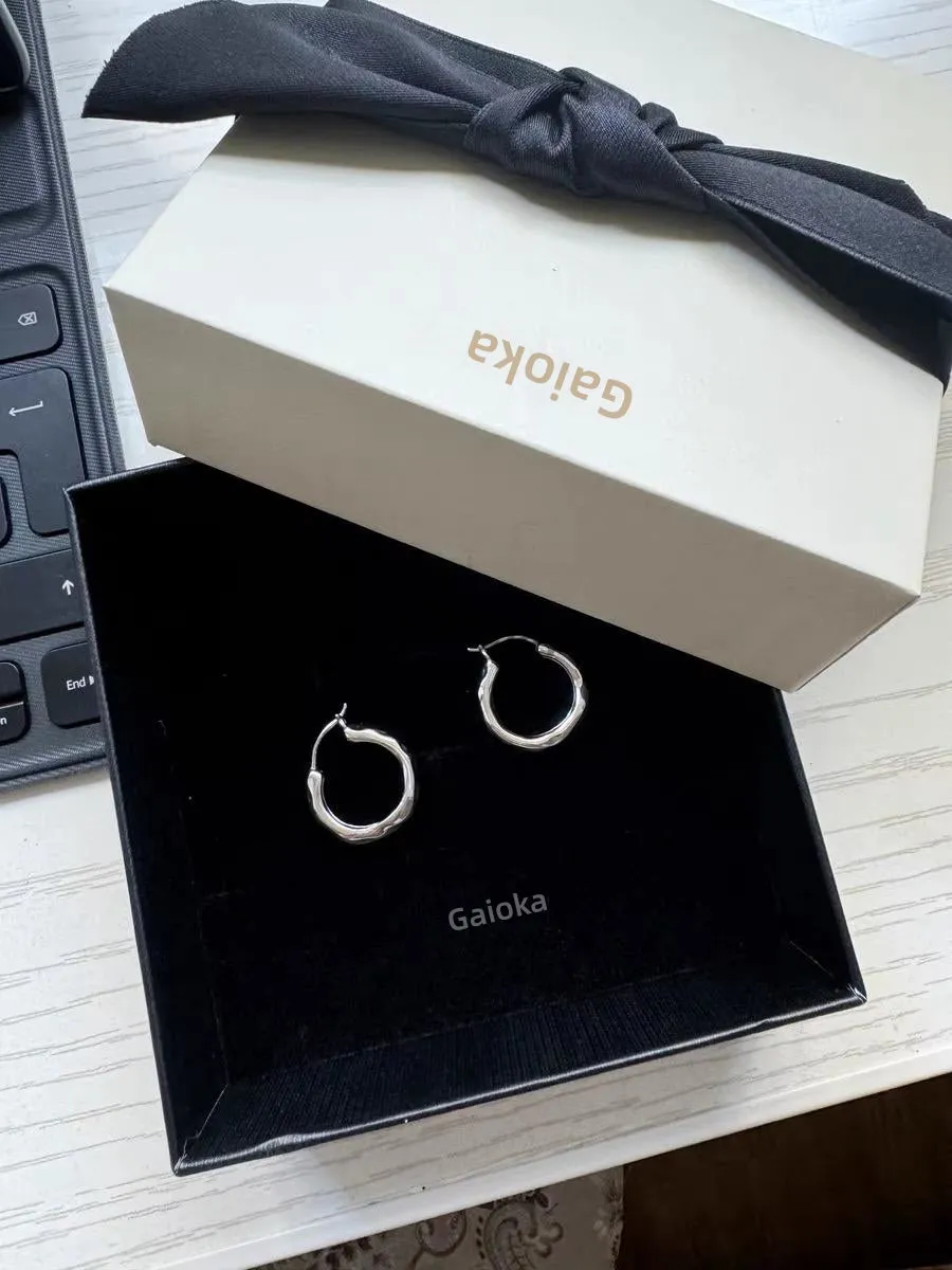 Gaioka Earrings, lightweight and stylish open earrings | Women's earrings