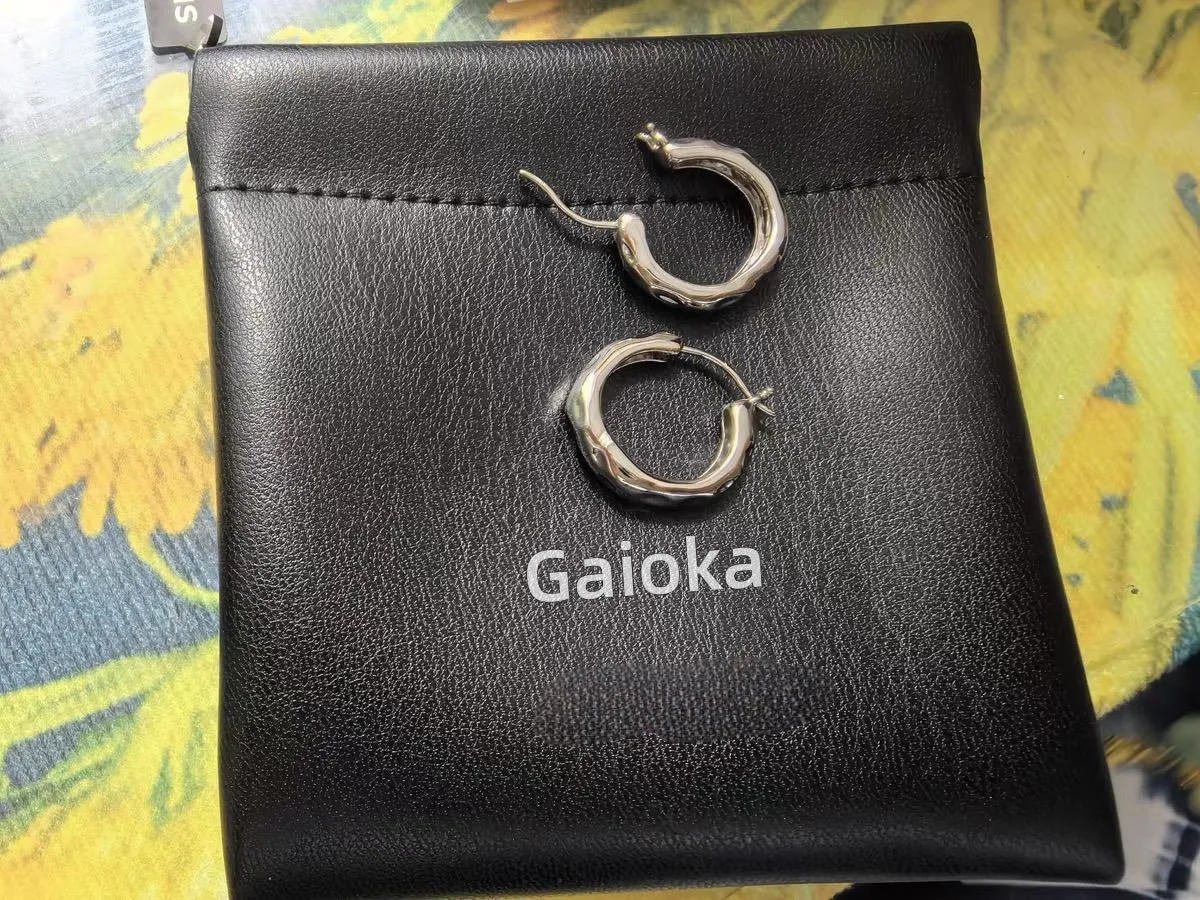 Gaioka Earrings, lightweight and stylish open earrings | Women's earrings