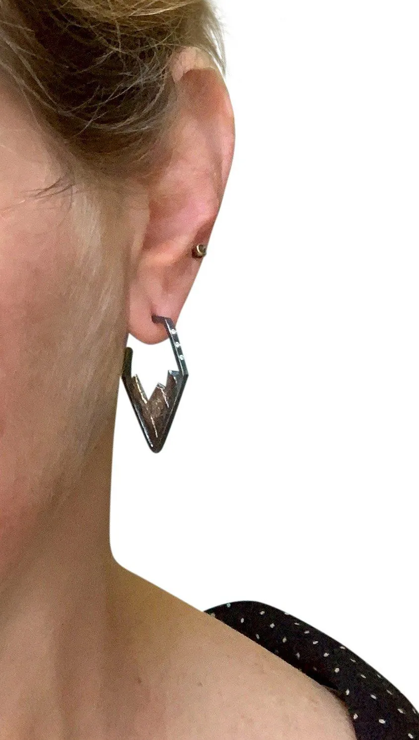 Geo Hoops -Gold