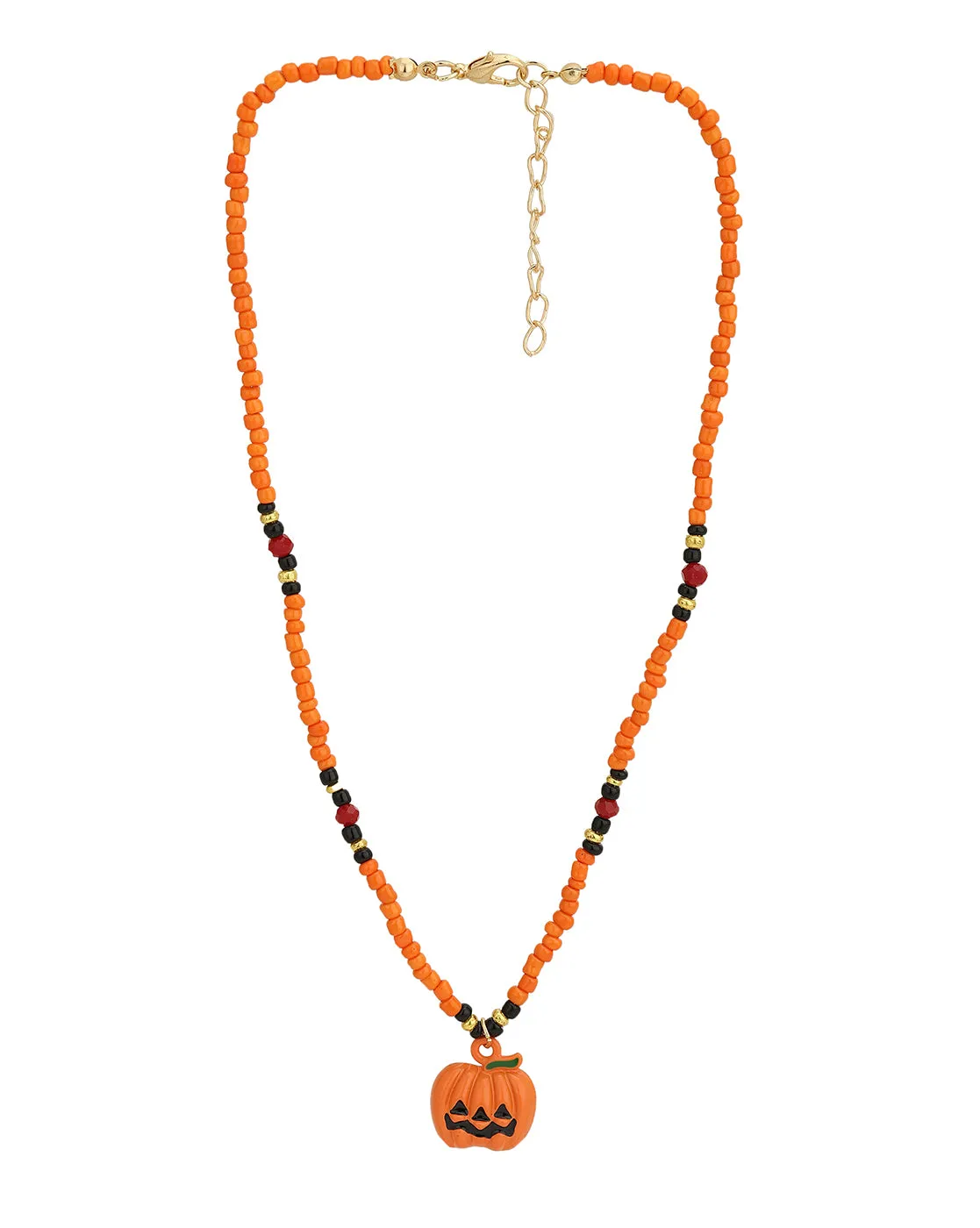 Gold Plated With Dangling Halloween Jewellery Set For Girl