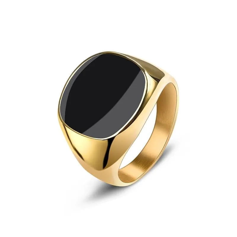 Gold-Silver Signet Rings