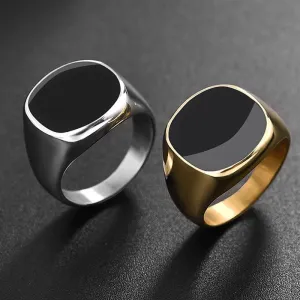 Gold-Silver Signet Rings