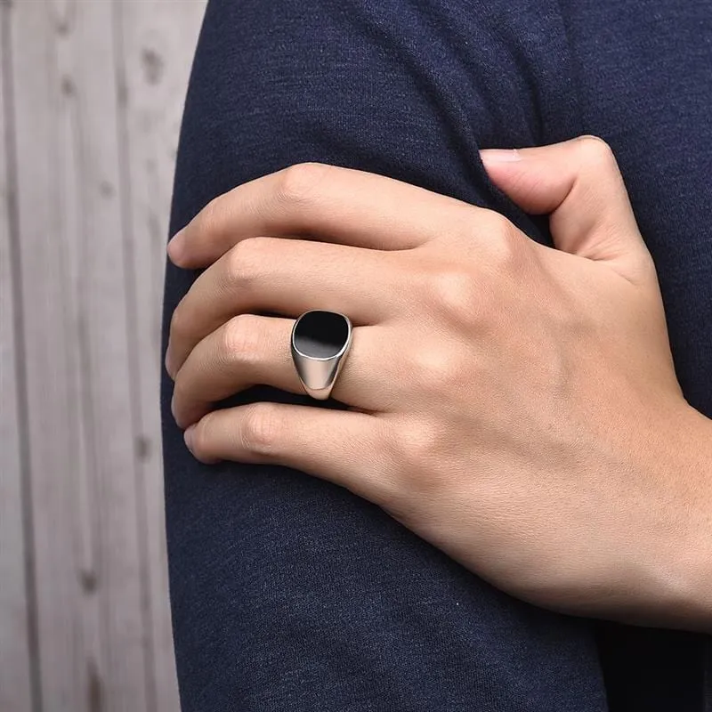 Gold-Silver Signet Rings