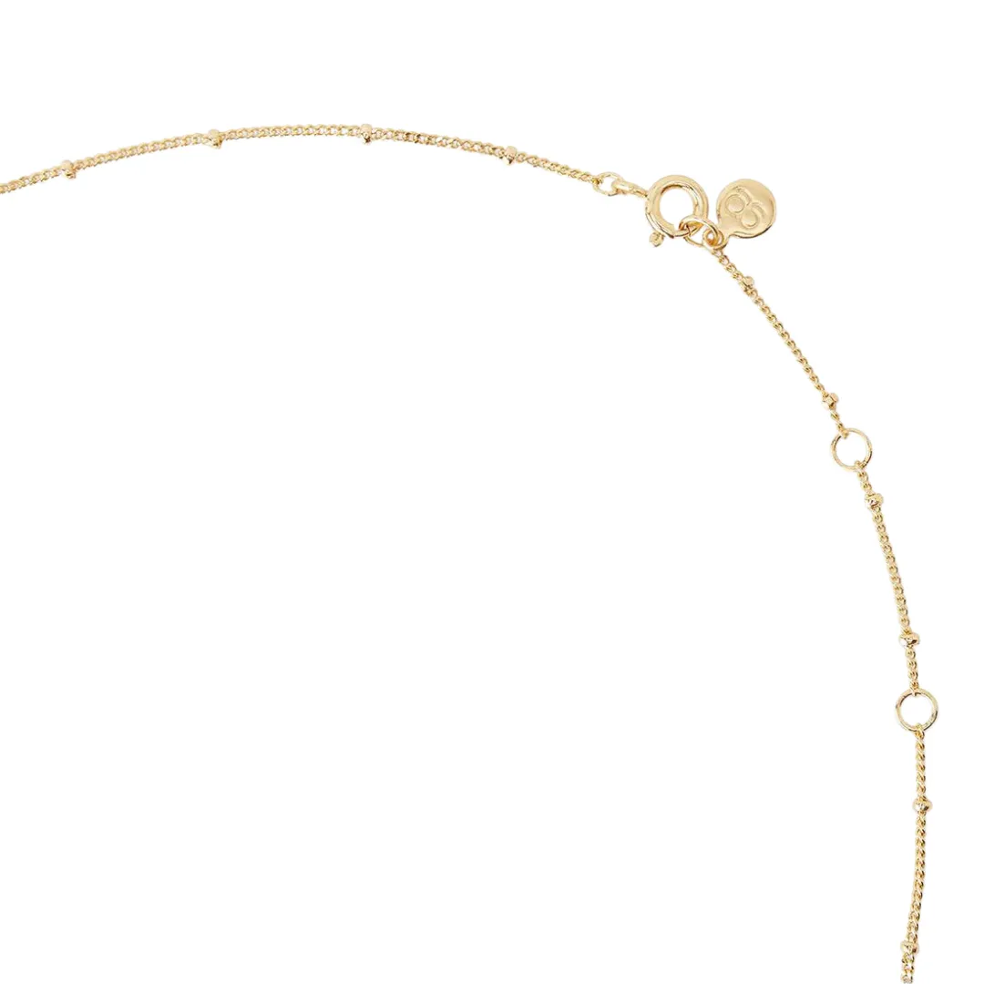 Gorjana Compass Coin Necklace