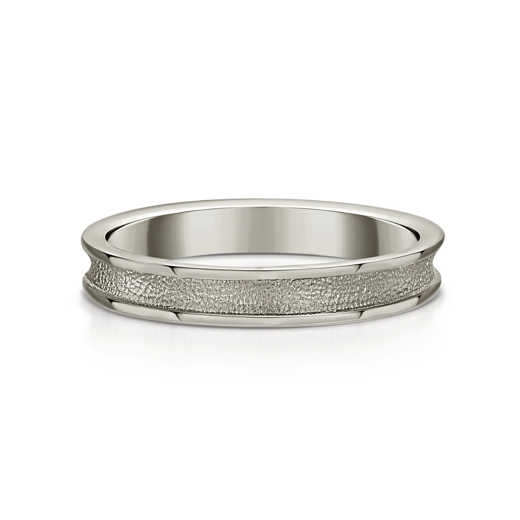 Halo Ring in Platinum